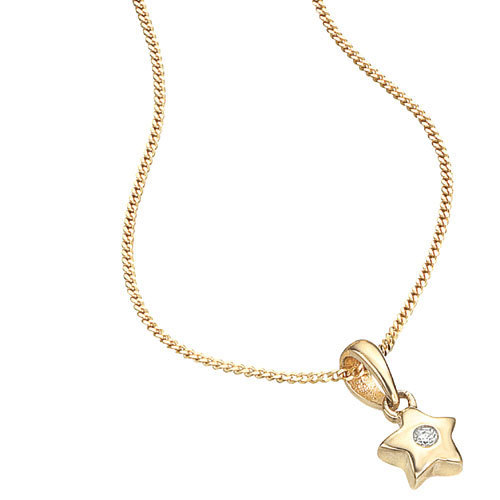 500x500 Gold Star Necklace, Sone Ki Chain