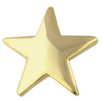 395x395 Gold Star Lapel Pins Brooches And Pins Jewelry