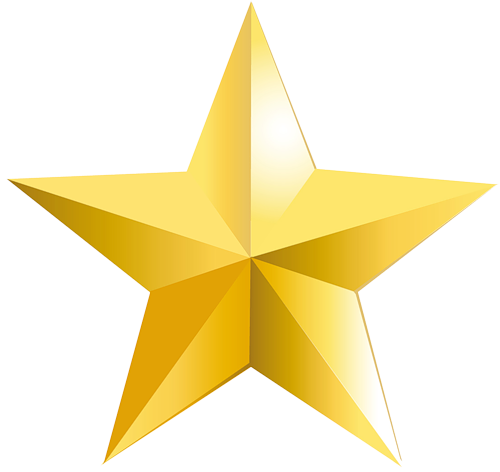 500x472 Golden Star Gold Png Hollywood Image