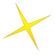 220x220 Christmas Stars Clipart