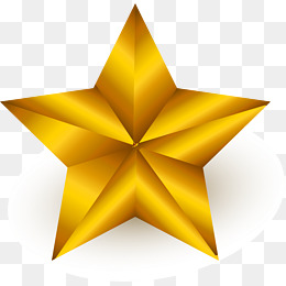 260x260 Golden Star, Starlight, Golden, Light Effect Png Image For Free