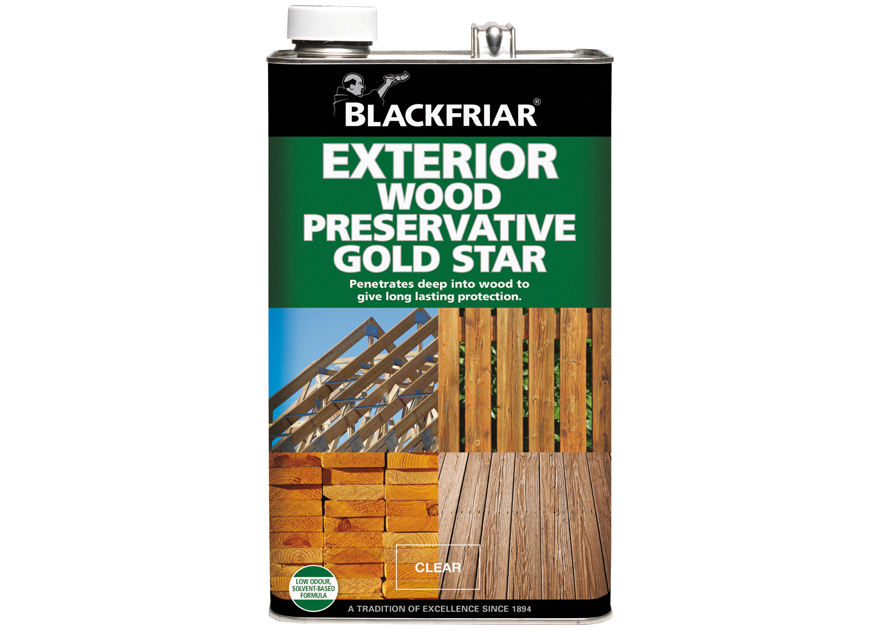 880x630 Exterior Wood Preservative Gold Star