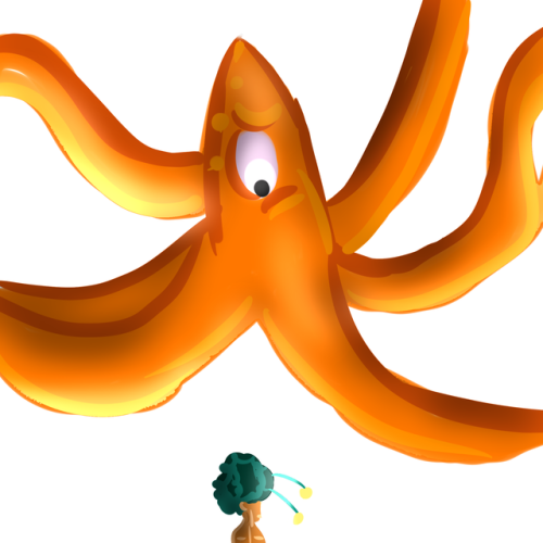 500x500 Gold Swirl Clip Art