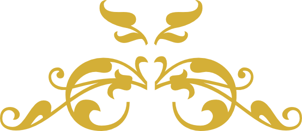 600x262 Swirl And Gold Clip Art