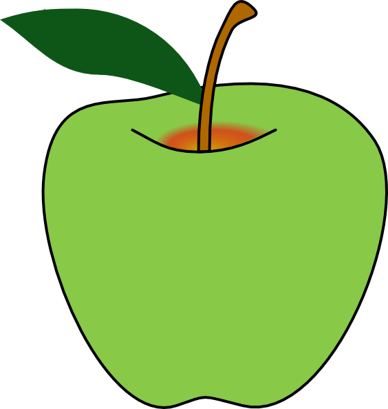 564x594 Apple Clipart Appel