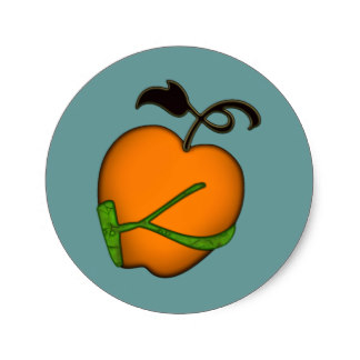 324x324 Golden Apple Stickers Zazzle