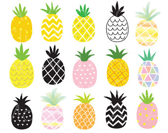 340x270 Pineapple Clipart Etsy