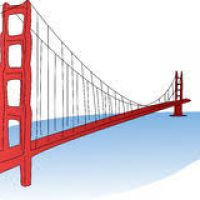 200x200 Golden Gate Bridge Clipart