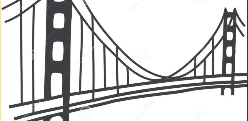 840x410 Golden Gate Bridge Pencil Drawings Drawing Examples And Drawing