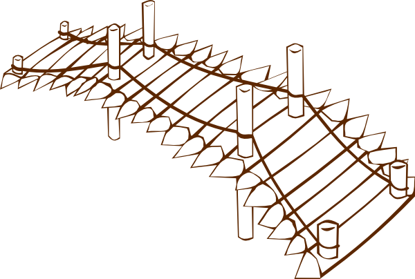 600x404 Image Of Bridges Clipart