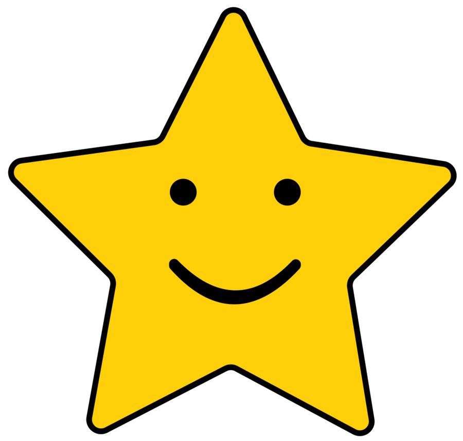 900x858 Cute Star Clipart