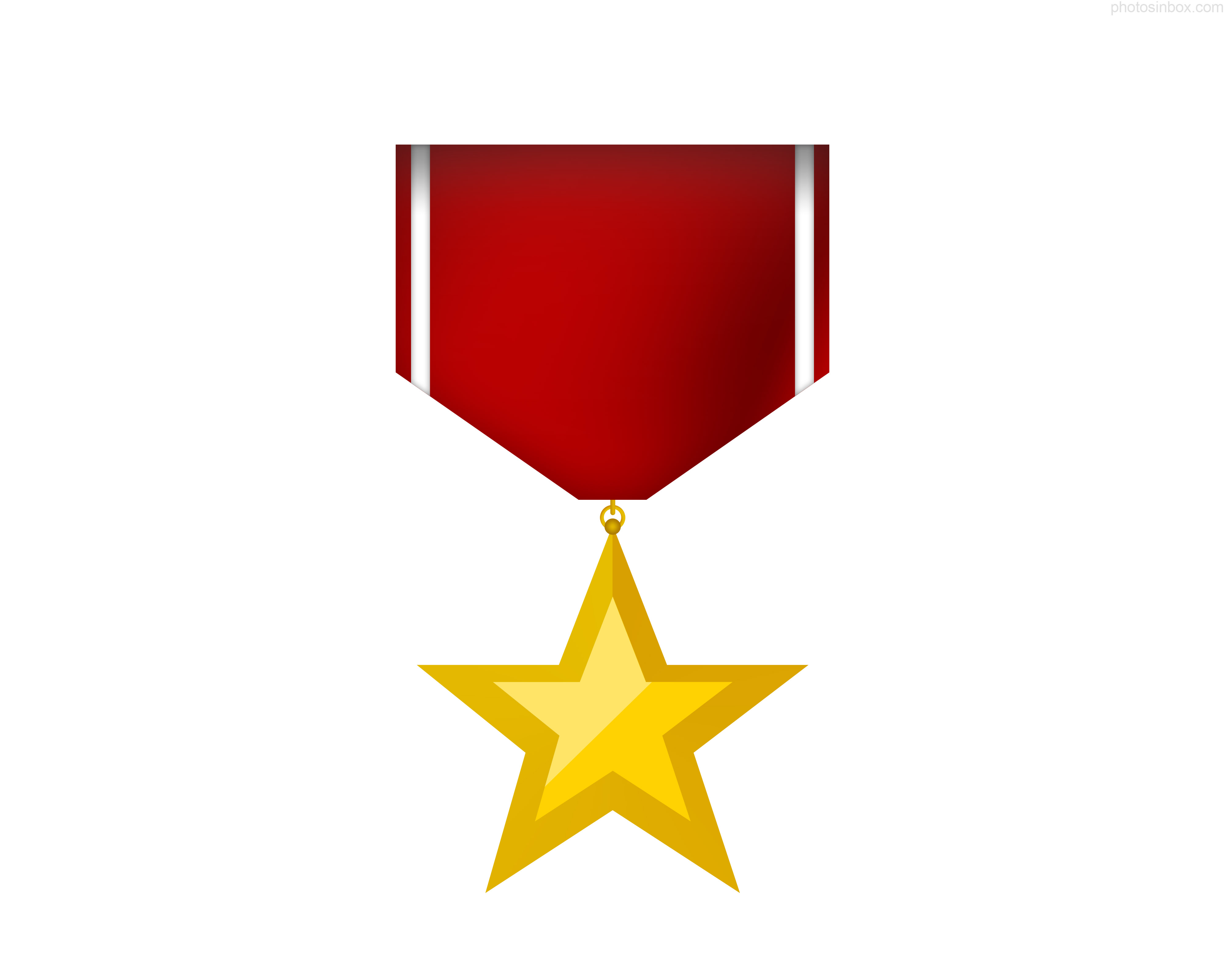 4000x3200 Five Point Star Clipart