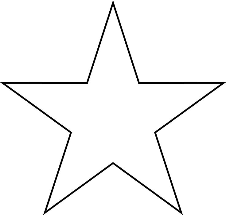 736x700 Clip Art Of Stars