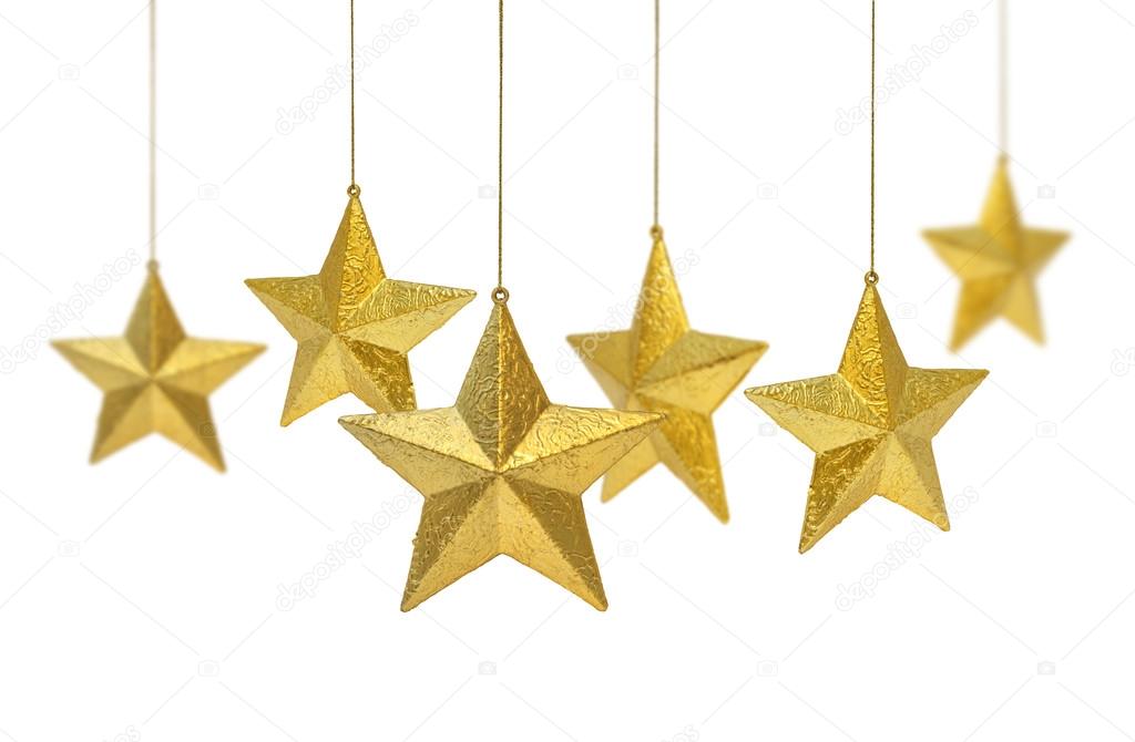 1024x670 Six Golden Stars Hanging Stock Photo Anterovium
