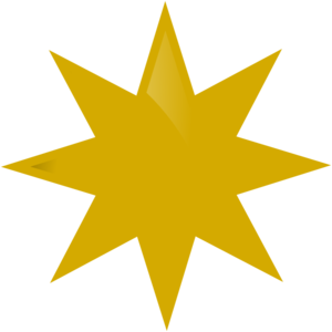 300x300 Golden Stars Clipart
