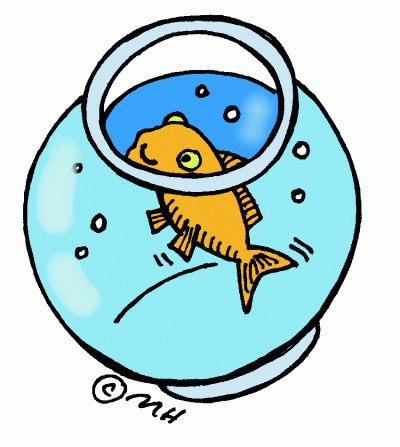 400x447 Ideal Fish Bowl Clipart