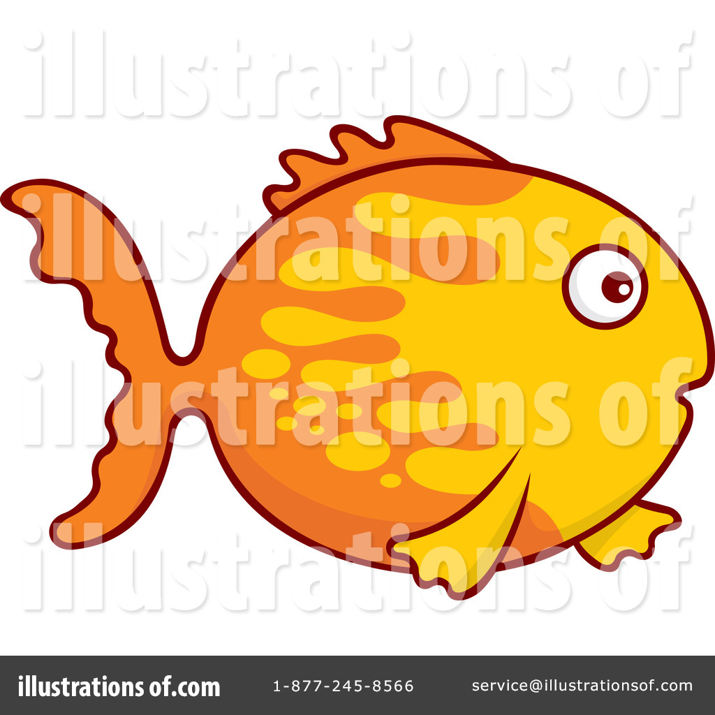 1024x1024 Goldfish Clipart
