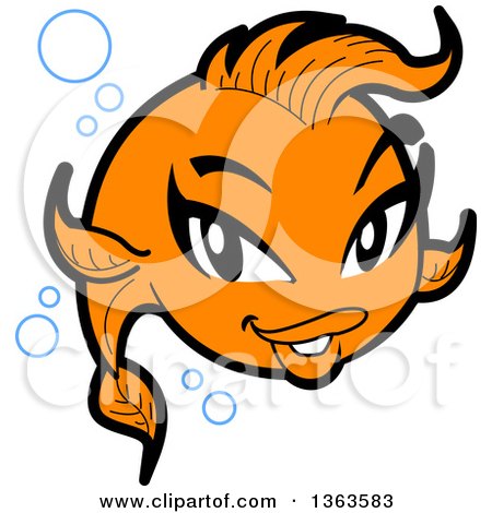 450x470 Royalty Free (Rf) Goldfish Clipart, Illustrations, Vector Graphics