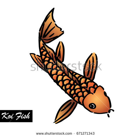 450x470 Excellent Design Ideas Goldfish Outline Black White Free Stock