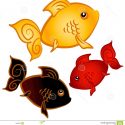125x125 Hd Goldfish Fish Bowl Clip Art Images