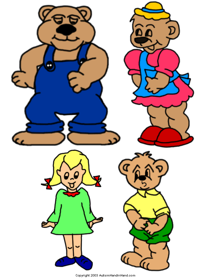 650x891 Clipart Goldilocks