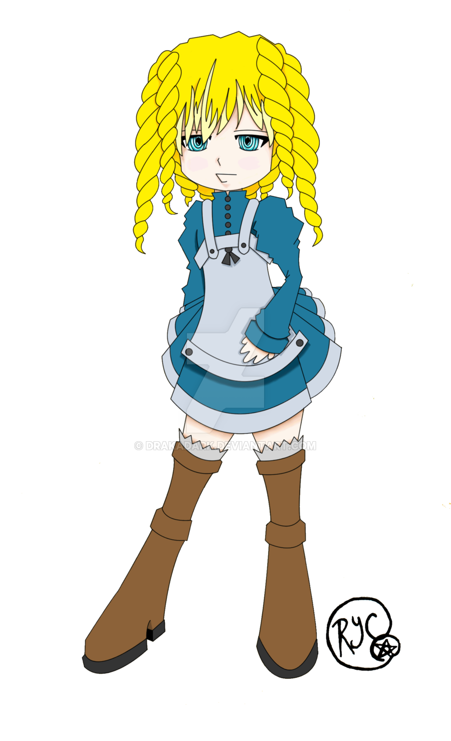 900x1478 Goldilocks By Drakadark