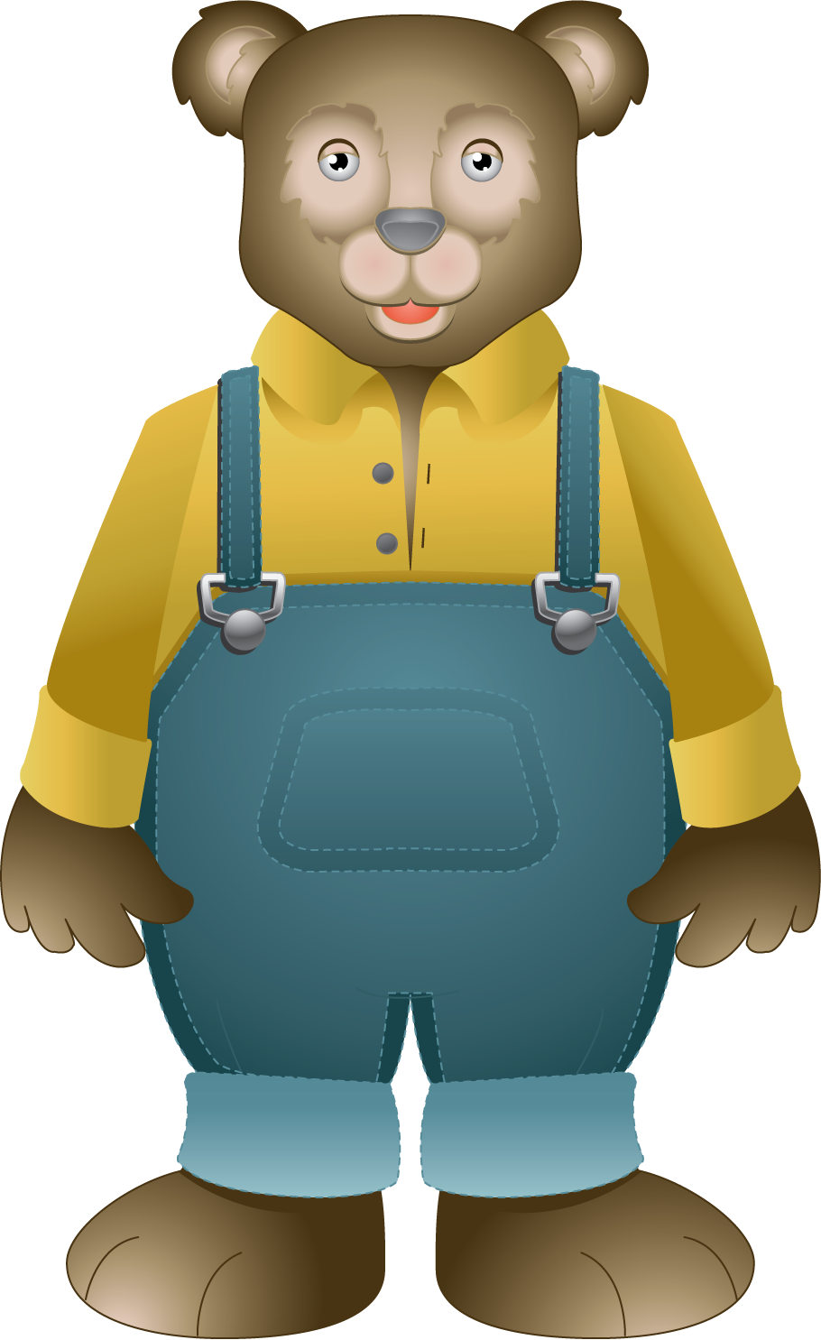 910x1485 Bear Clipart Goldilocks