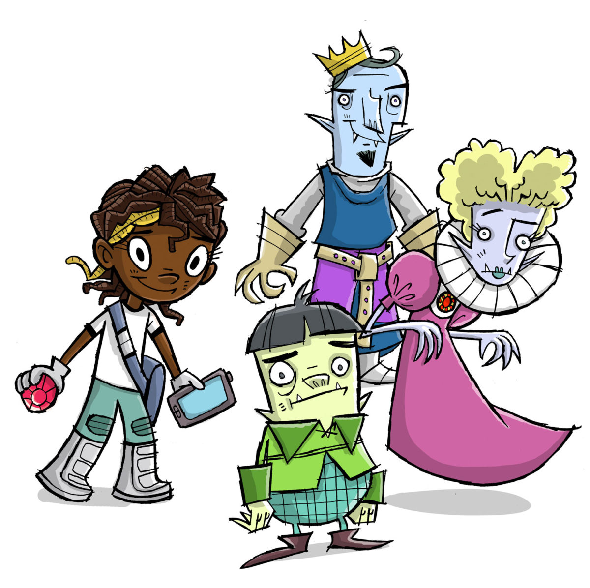 1200x1196 Book Birthday Goldilocks And The Three Vampires