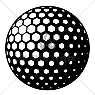 325x325 Golf Ball Symbol Gl Stock Images