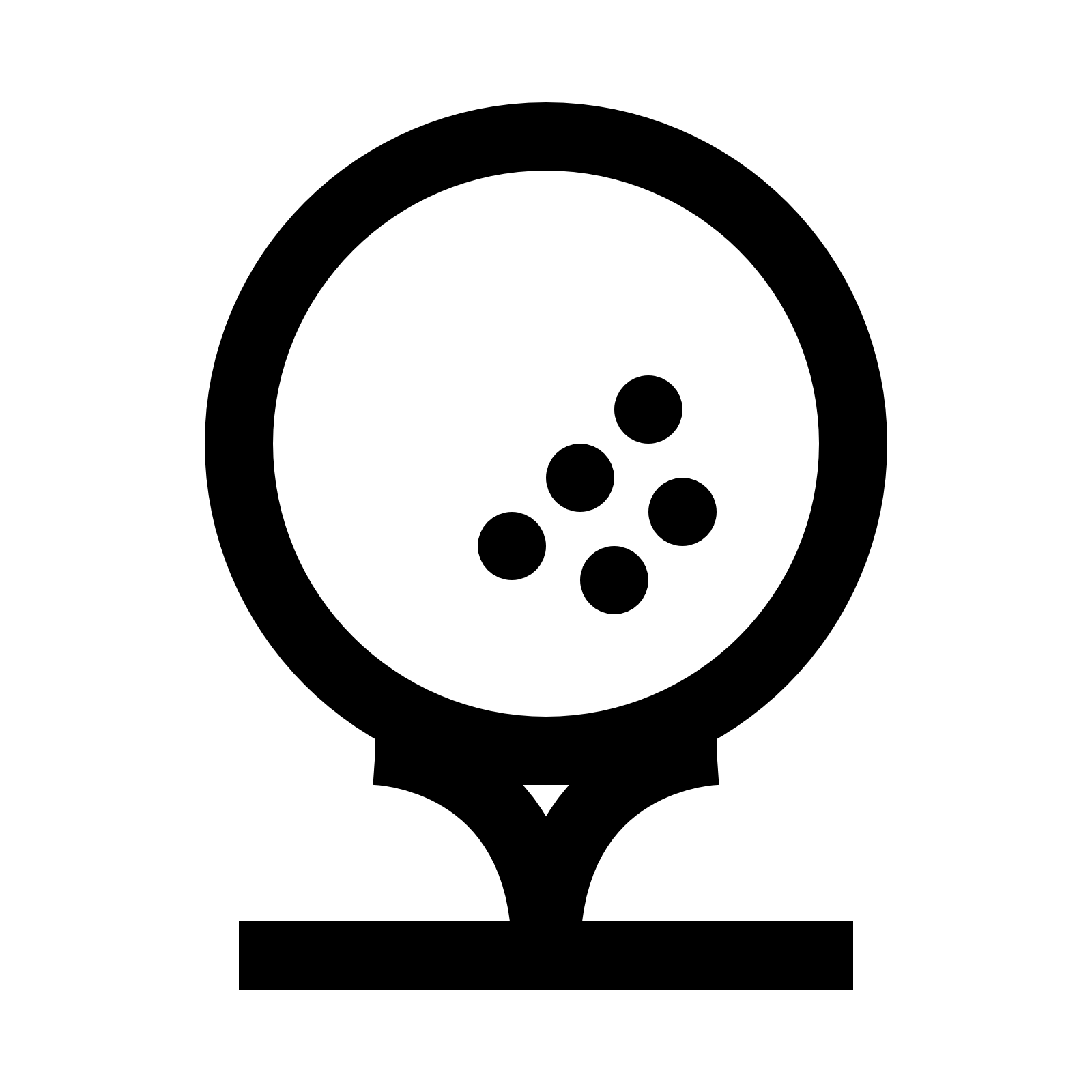 1600x1600 Golf Ball Icon Png Clipart