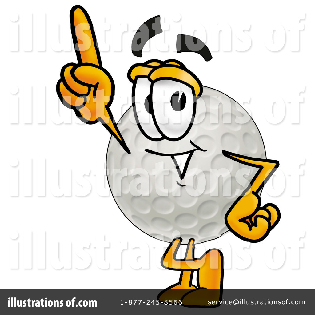 1024x1024 Golf Ball Clipart