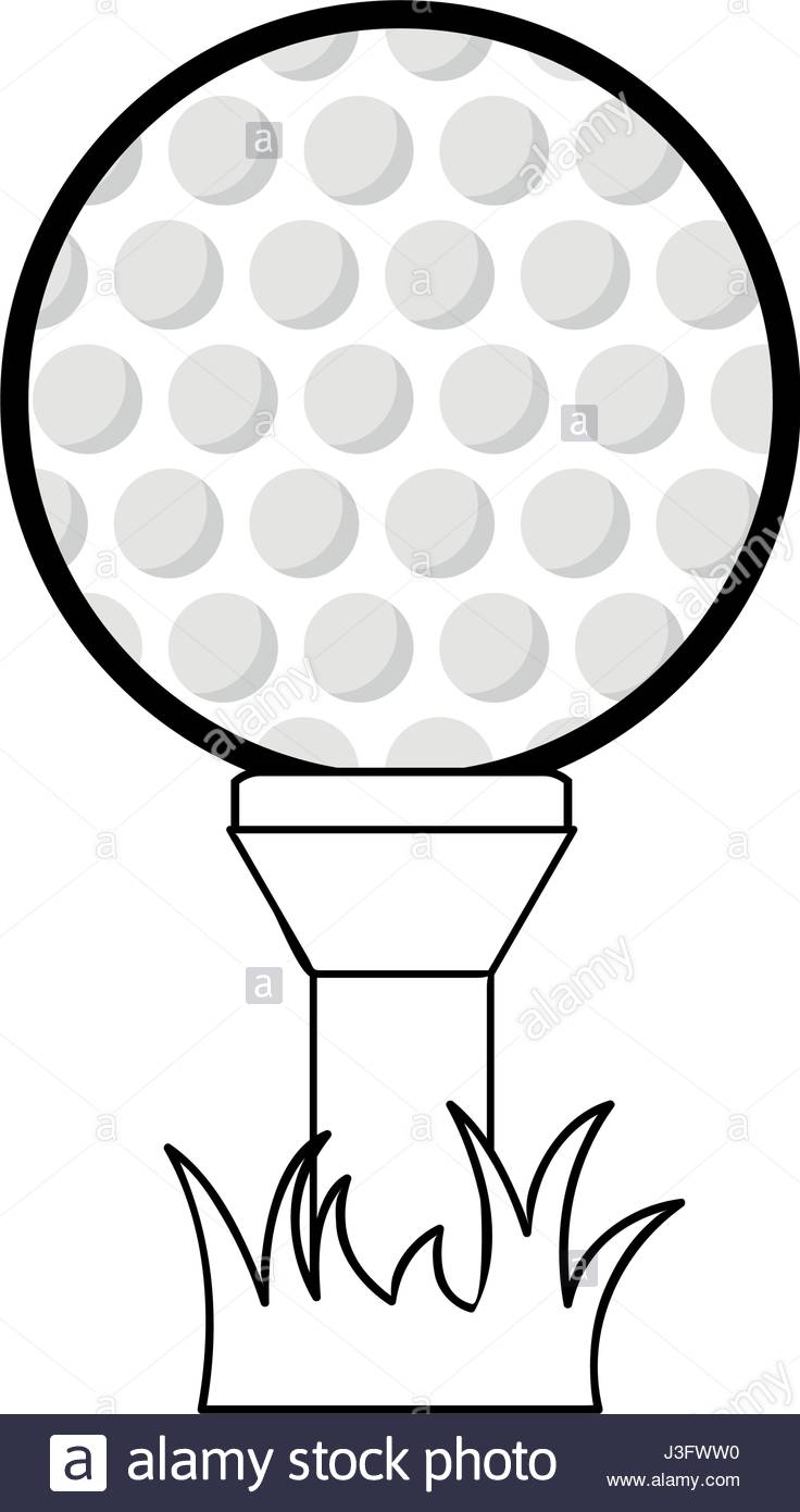 736x1390 Figure Golf Ball To Play Game Stock Vector Art Amp Illustration