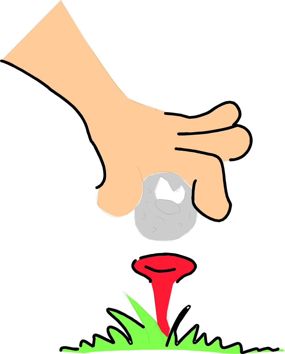 958x1192 Golf Ball Free Stock Photo Illustration Of An Unhappy Golf