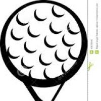 200x200 Golf Ball And Tee Clipart