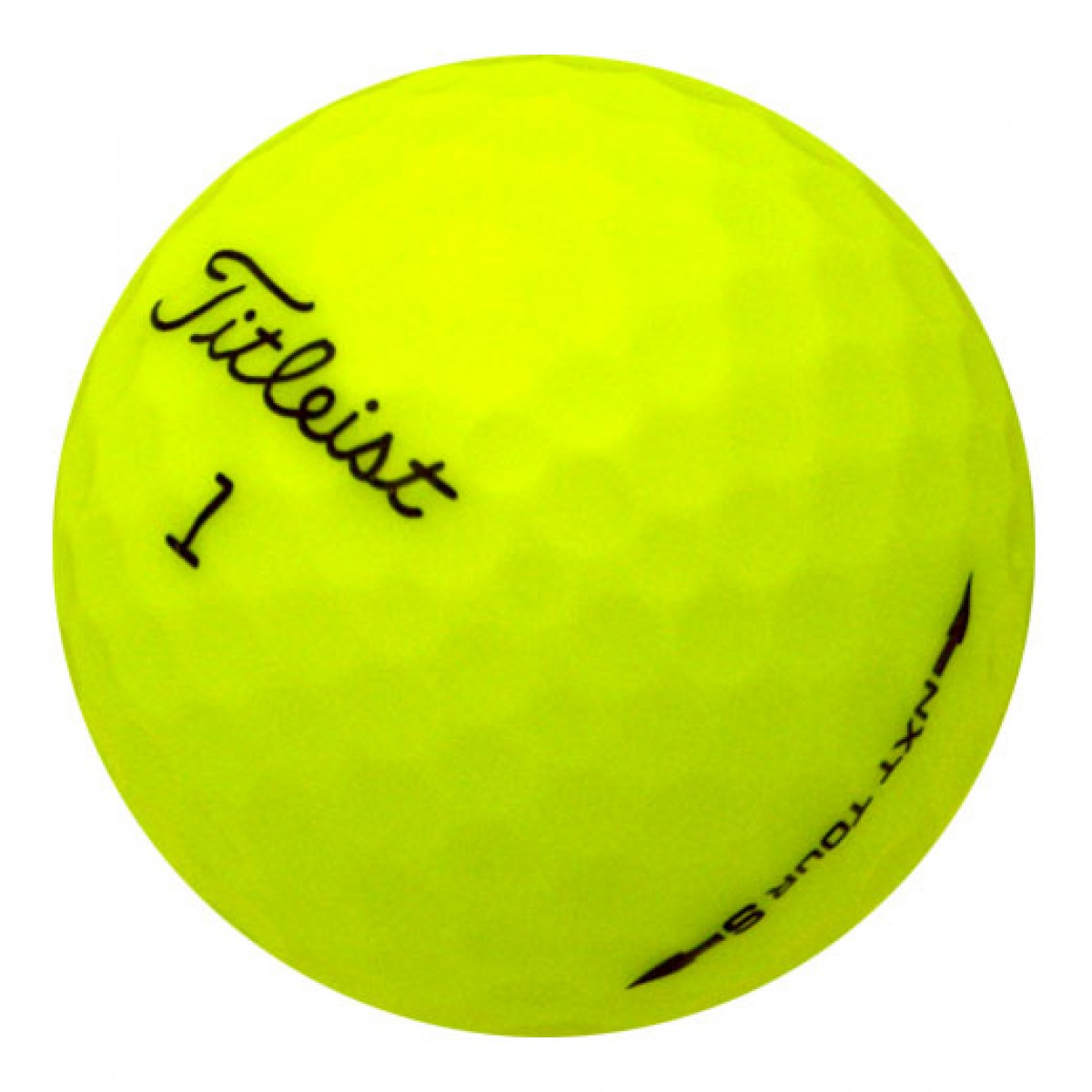 1200x1200 Titleist Nxt Tour S Yellow Used Golf Balls
