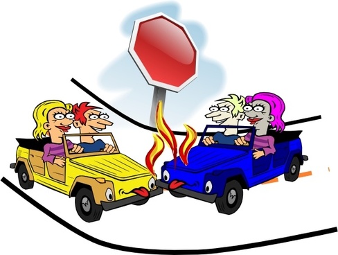 488x368 Crash Clipart Golf Cart
