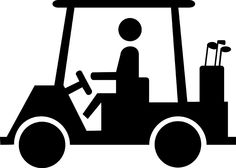 236x168 Girls Golf Cart Clip Art