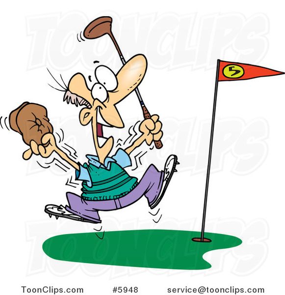581x600 Golf Cartoons By Ron Leishman