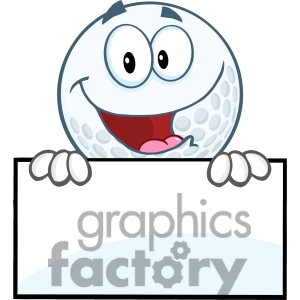 300x300 Golf Ball Cartoons Cliparts