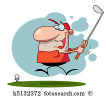 212x194 Golf Cartoons Clip Art