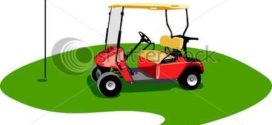 272x125 Golf Cart Clip Art Black And White Clipart Panda