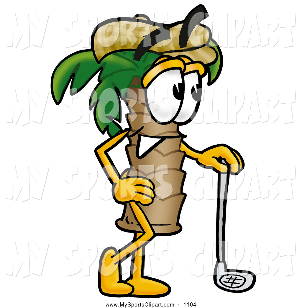 1024x1044 Sports Clip Art Of A Tropical Palm Tree Mascot Cartoon Character