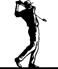 200x240 Golf Club Silhouette Clipart 2023839