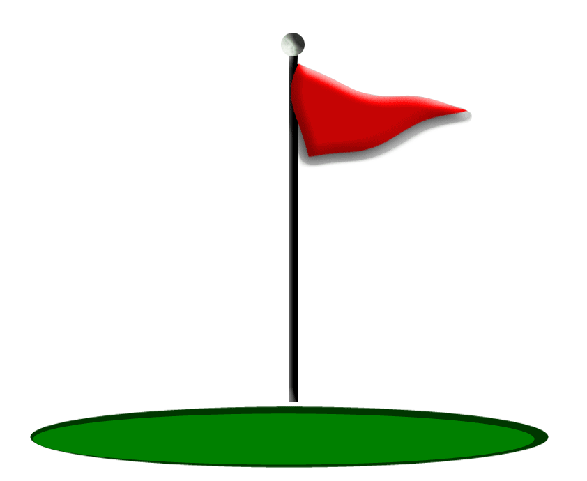 842x690 Golf Course Clipart Golf Flag