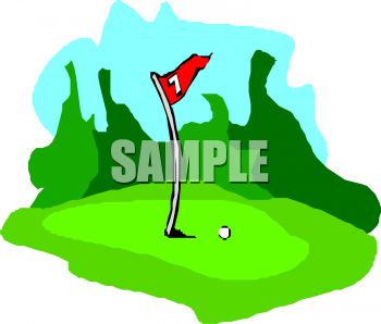 350x298 Golf Course Greens Clip Art Cliparts