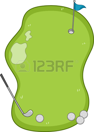 322x450 Landscape Golf Course Clip Art Cliparts