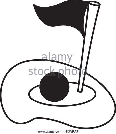 466x540 Golf Flag Cut Out Stock Images Amp Pictures