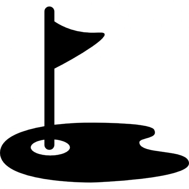 626x626 Golf Flag And Field Icons Free Download