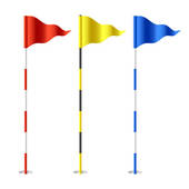170x170 Red Golf Flag Clip Art