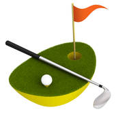 170x170 Golf Flag Stock Illustrations